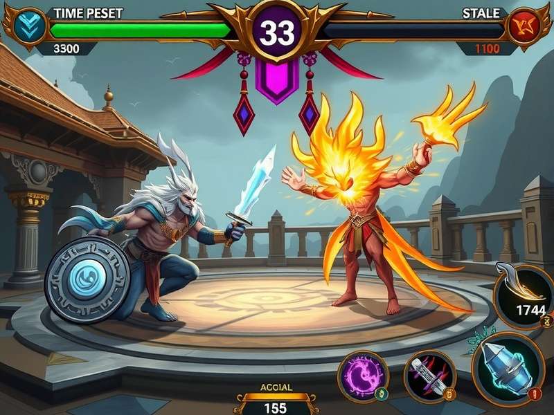 Smite Deity Duel tournament stage with players competing